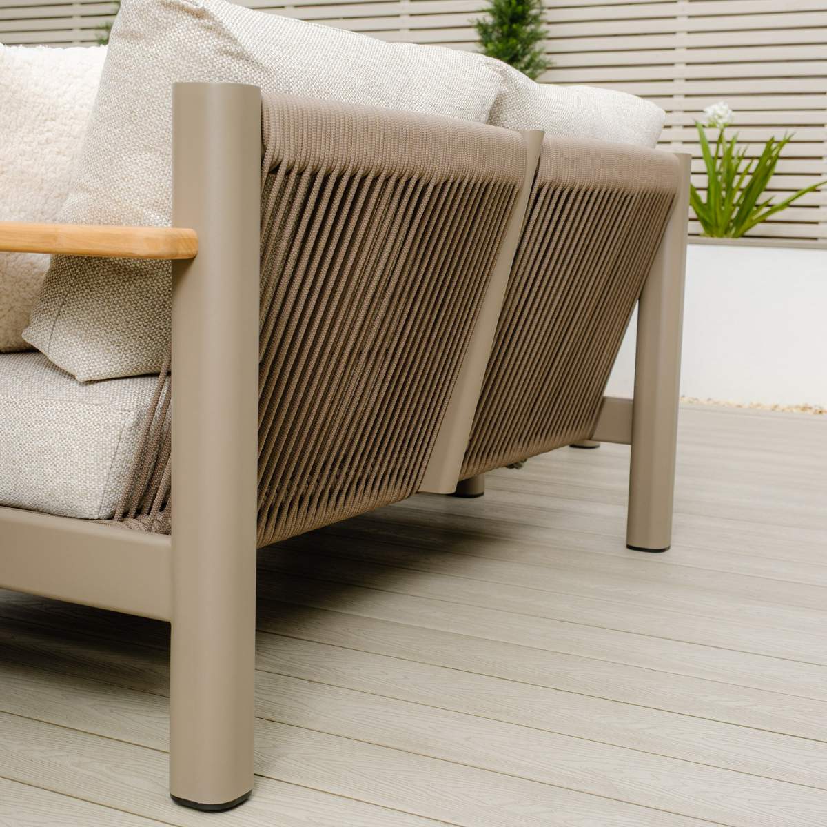 Maze Sicily Rope Weave Garden Sofa Set - Image 16