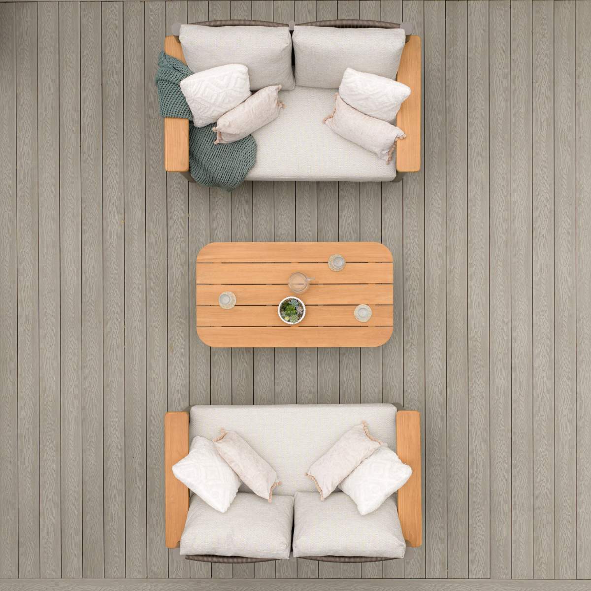 Maze Sicily Rope Weave Garden Sofa Set - Image 17