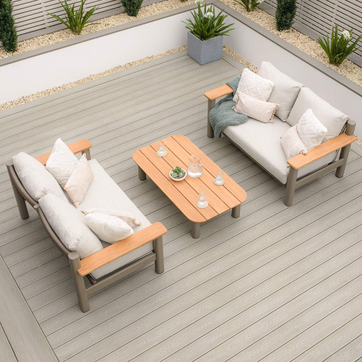 Maze Sicily Rope Weave Garden Sofa Set - Image 18