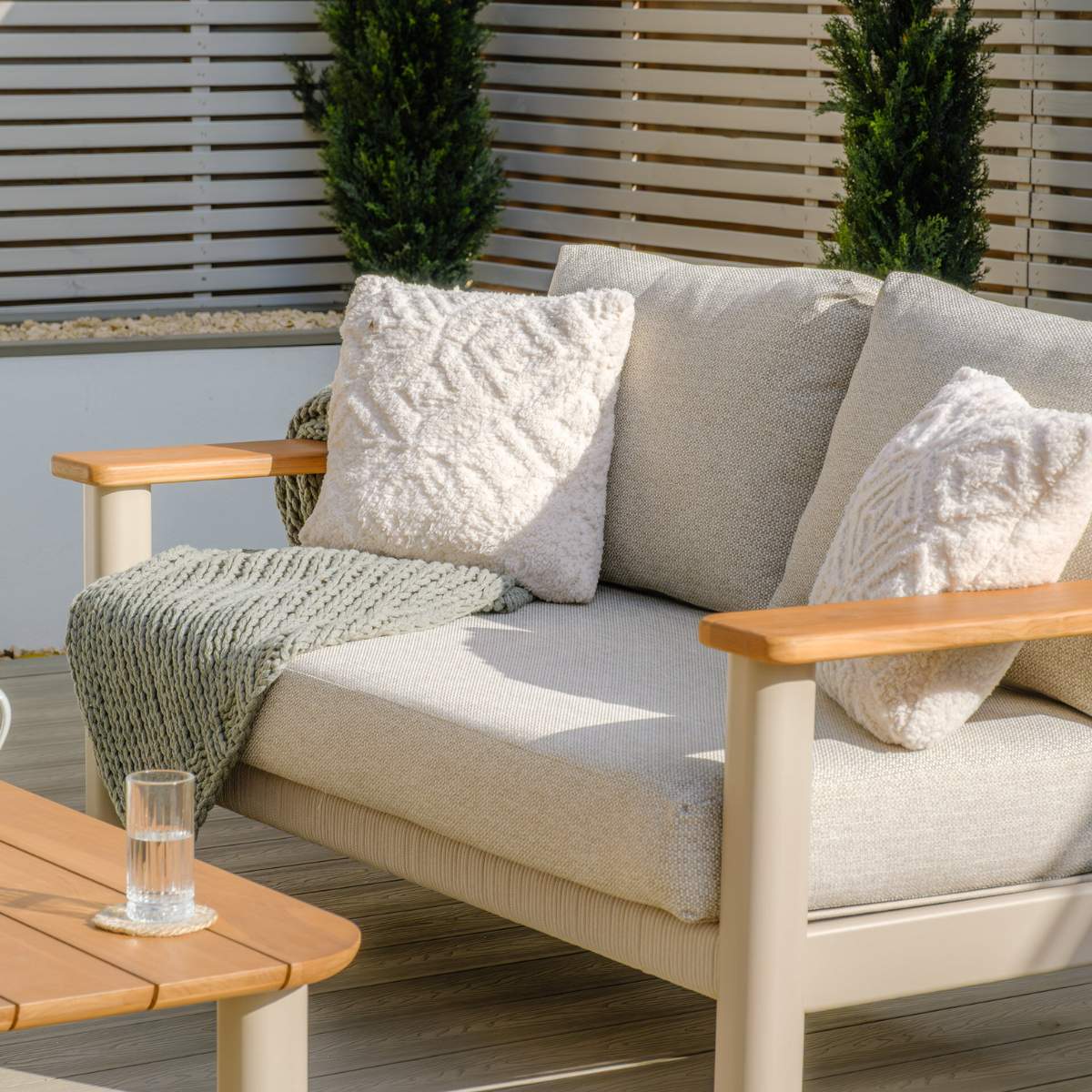 Maze Sicily Rope Weave Garden Sofa Set - Image 11