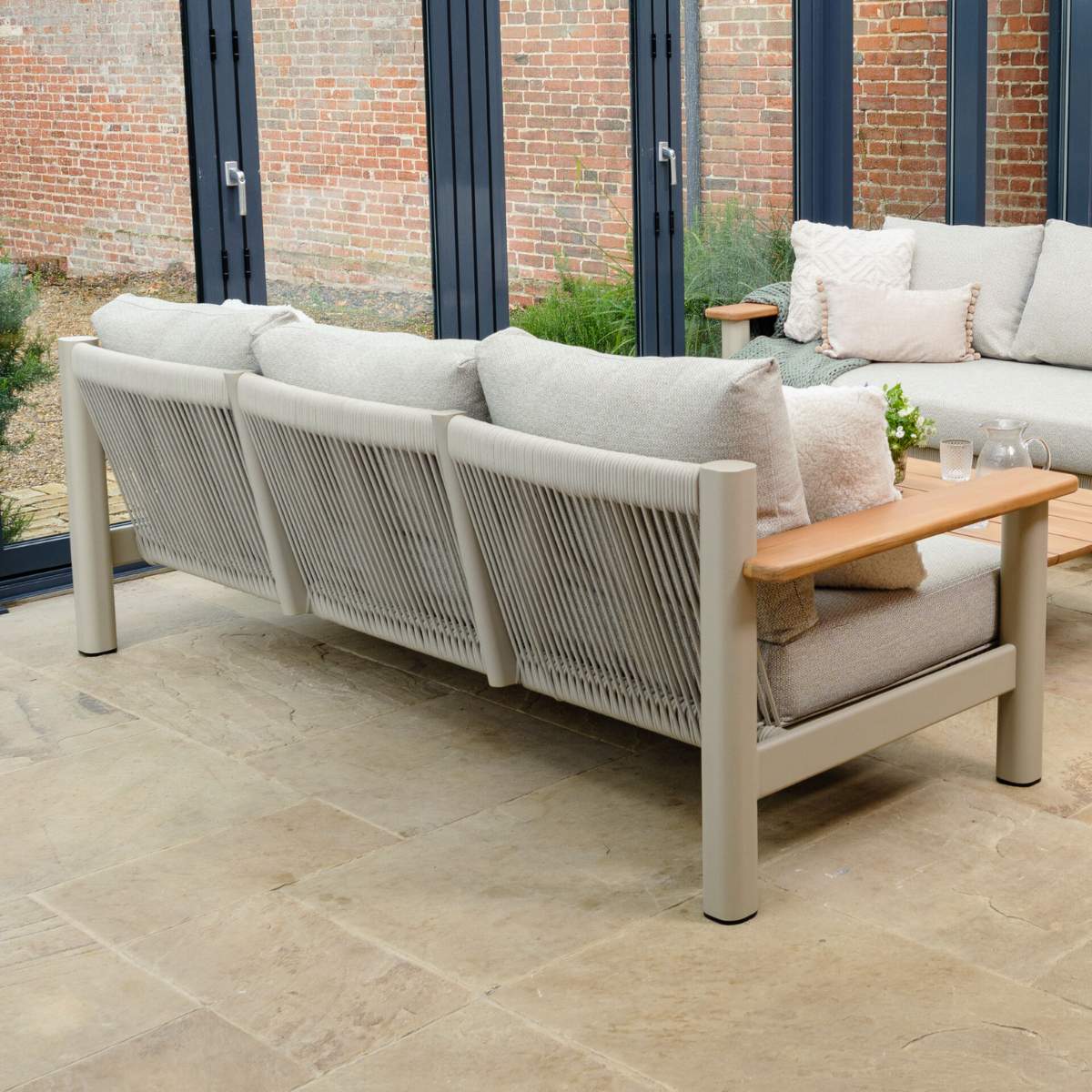 Maze Sicily Rope Weave Garden Sofa Set - Image 13