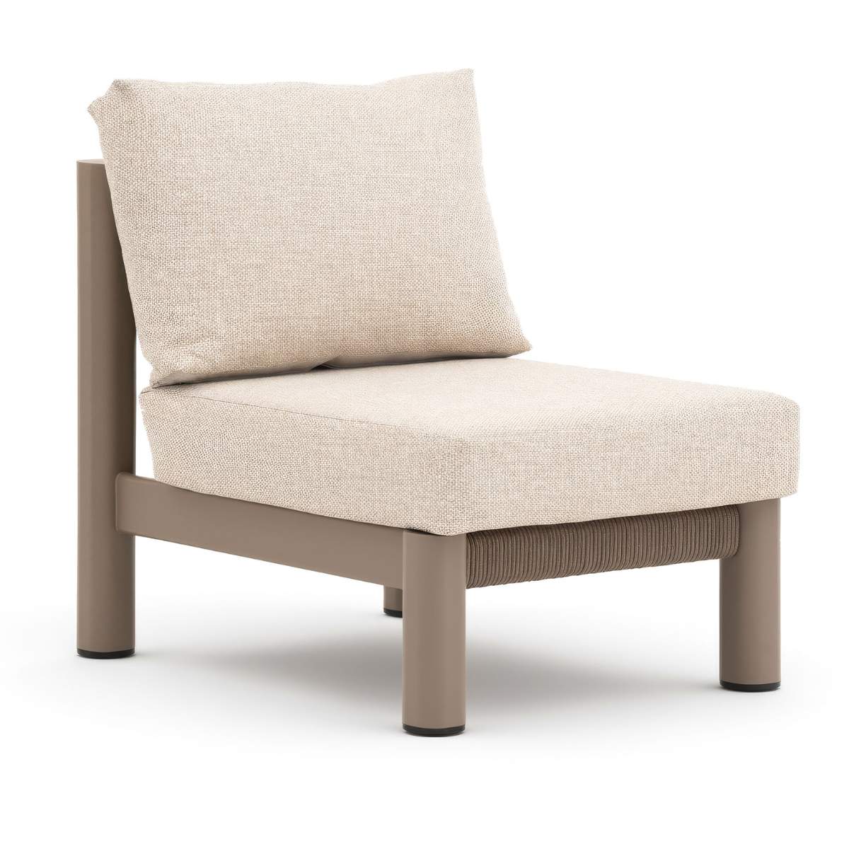 Maze Sicily Rope Weave Large Corner Sofa Set - Image 5