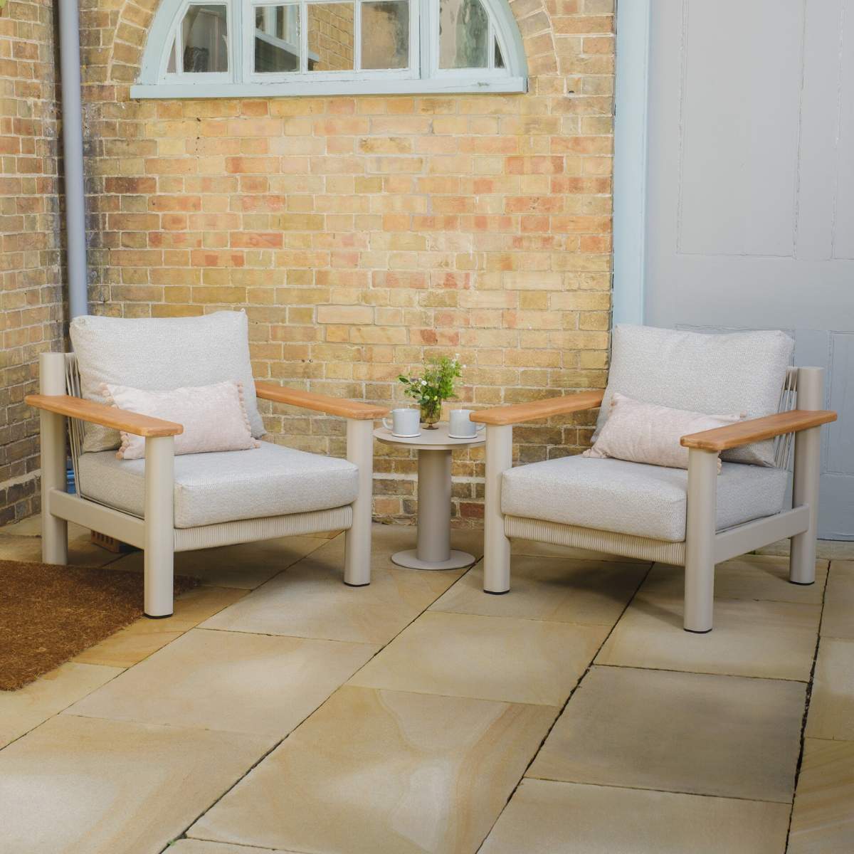 Maze Sicily Rope Weave Lounge Set - Image 16