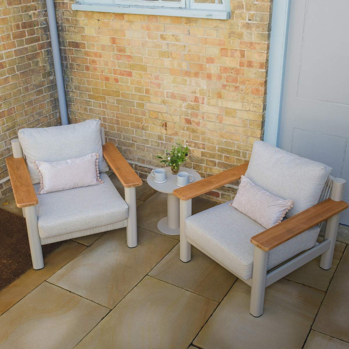 Maze Sicily Rope Weave Lounge Set - Image 15
