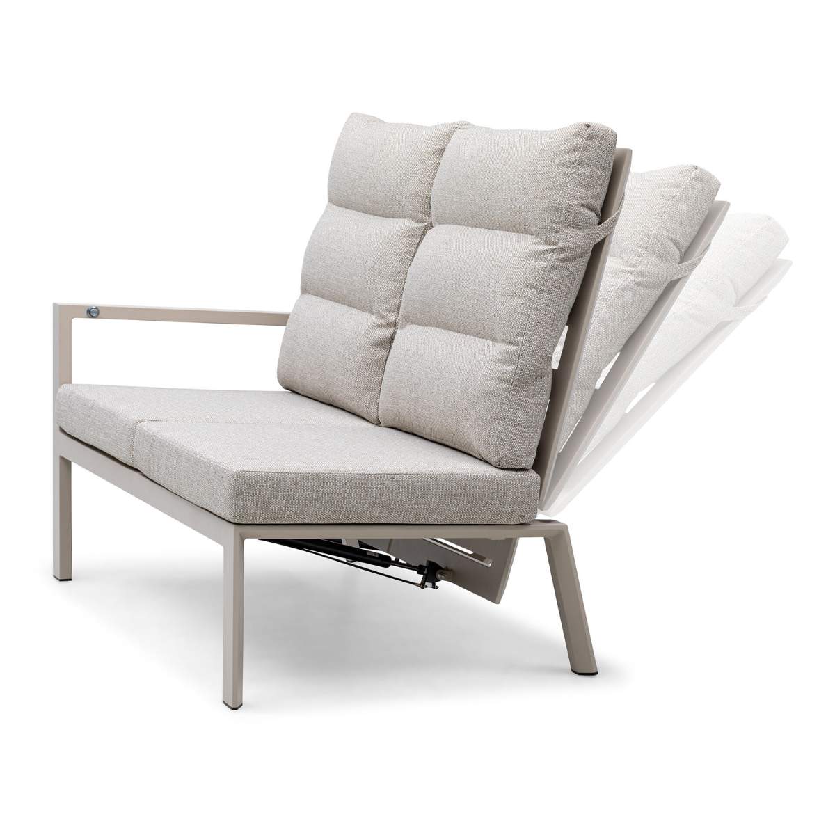 Maze - Valencia Reclining Aluminium Corner Garden Dining Set - Image 8