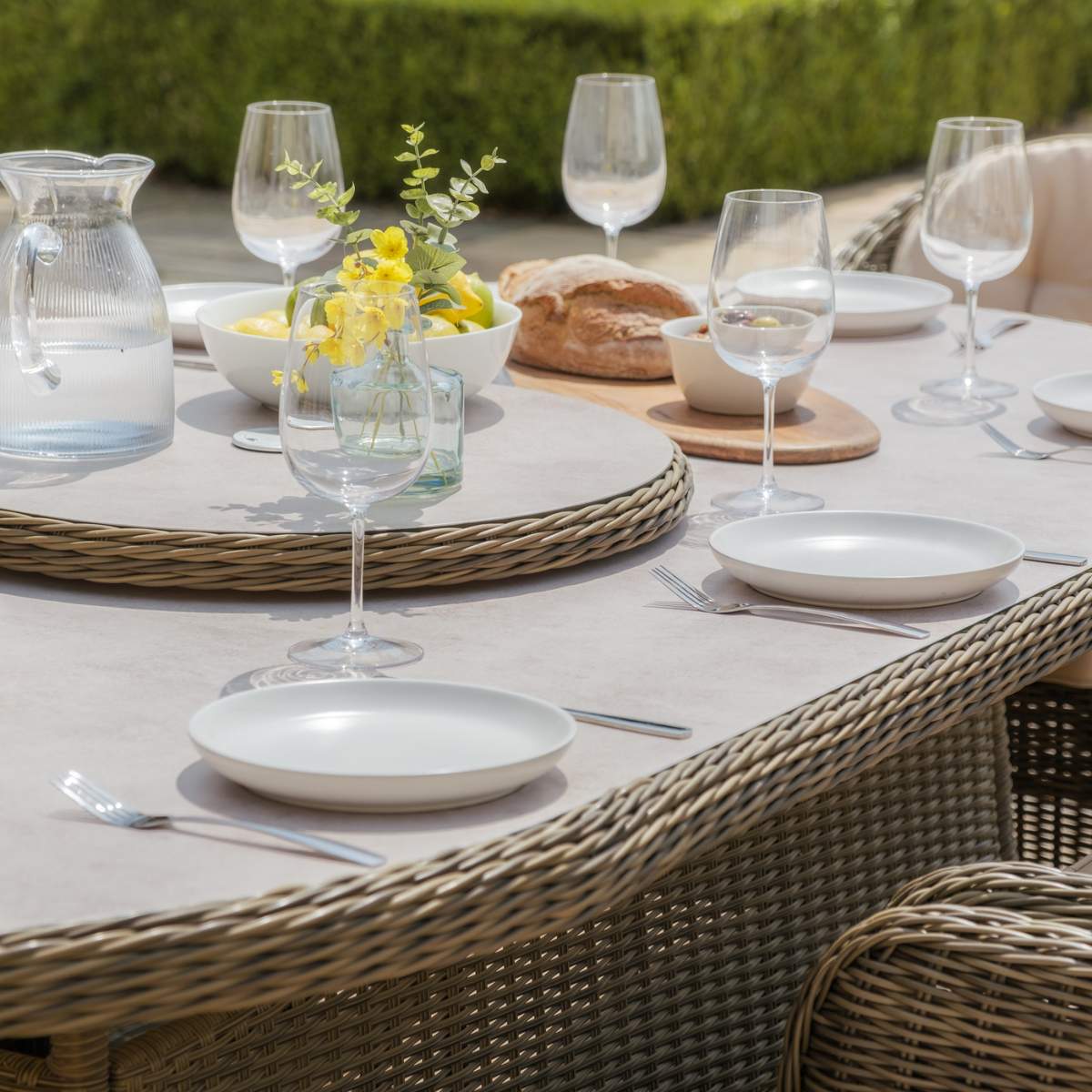 Maze Winchester 8 Seat Oval Dining Set - Image 8