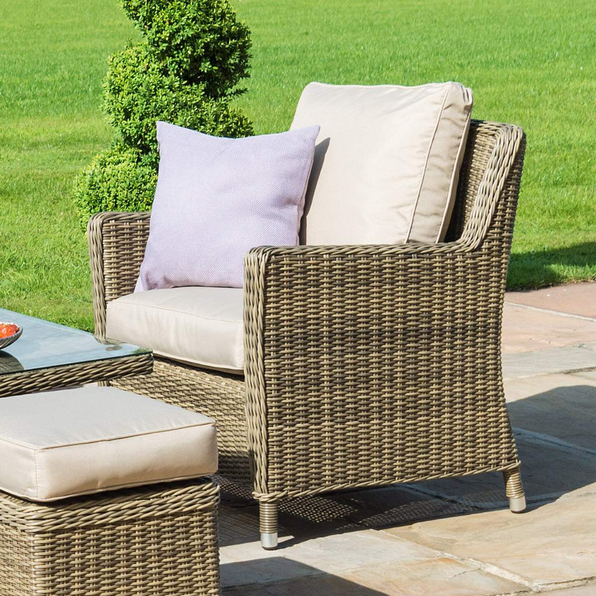 Maze Winchester Rattan Venice Armchair - Image 2
