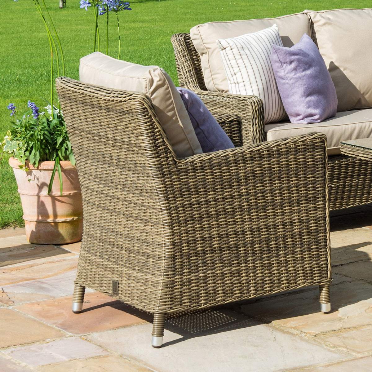 Maze Winchester Rattan Venice Armchair - Image 4
