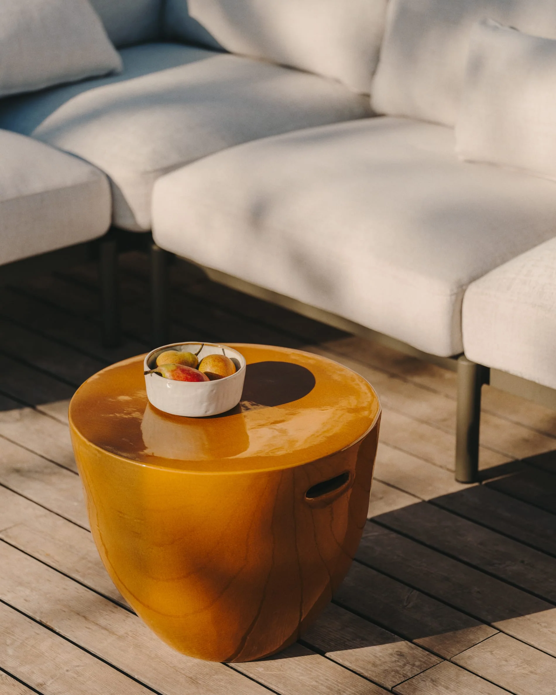 Kave Home Mesquida Cement Side Table 45 cm - Image 4