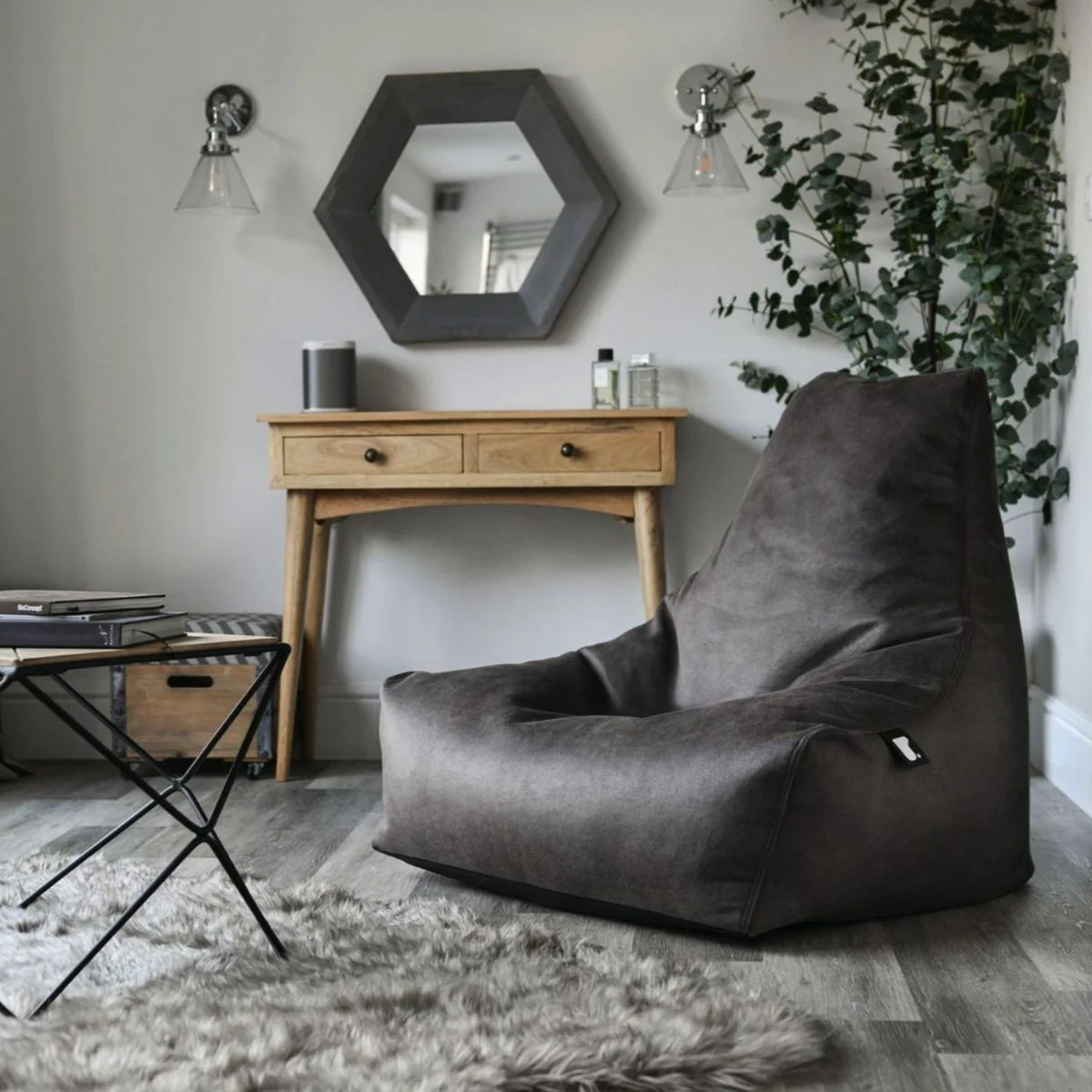Extreme Lounging Mighty B-Bag Faux Leather Luxury Indoor Chair - Image 19