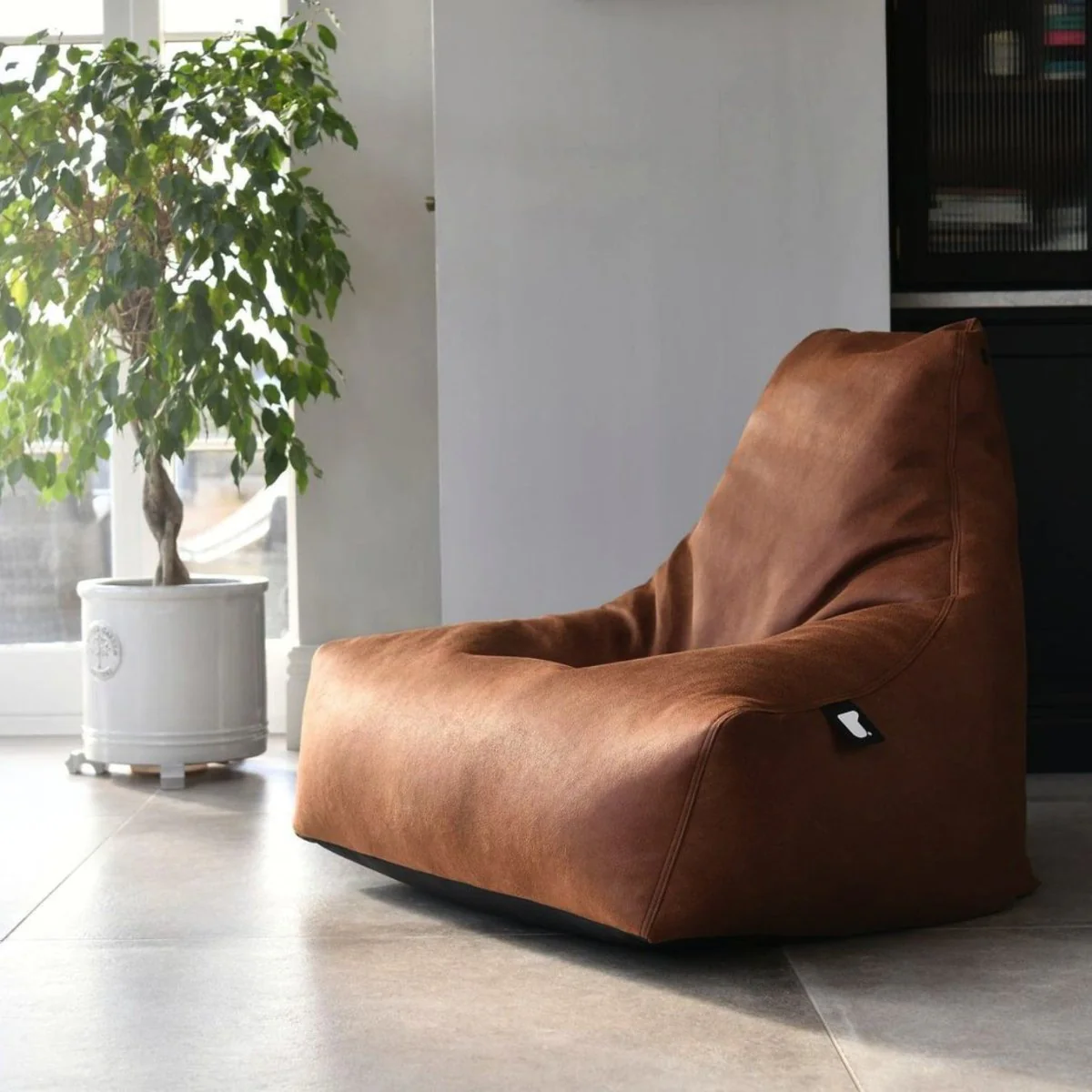Extreme Lounging Mighty B-Bag Faux Leather Luxury Indoor Chair - Image 6