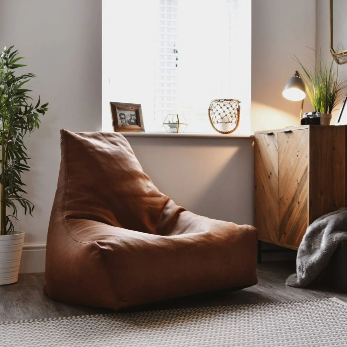Extreme Lounging Mighty B-Bag Faux Leather Luxury Indoor Chair - Image 9