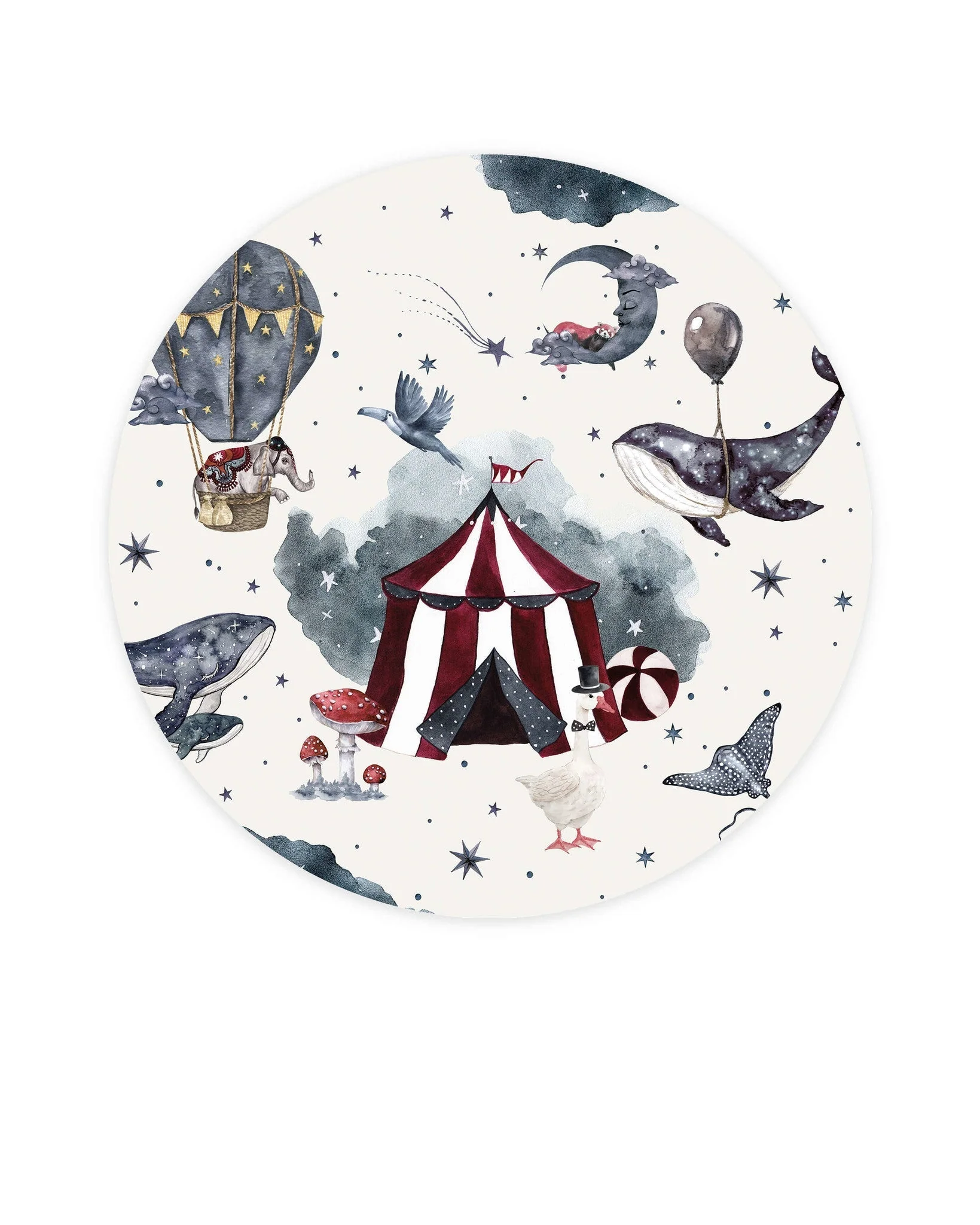 Creative Lab Amsterdam Milky Way Theatre Wallpaper Circle Mural