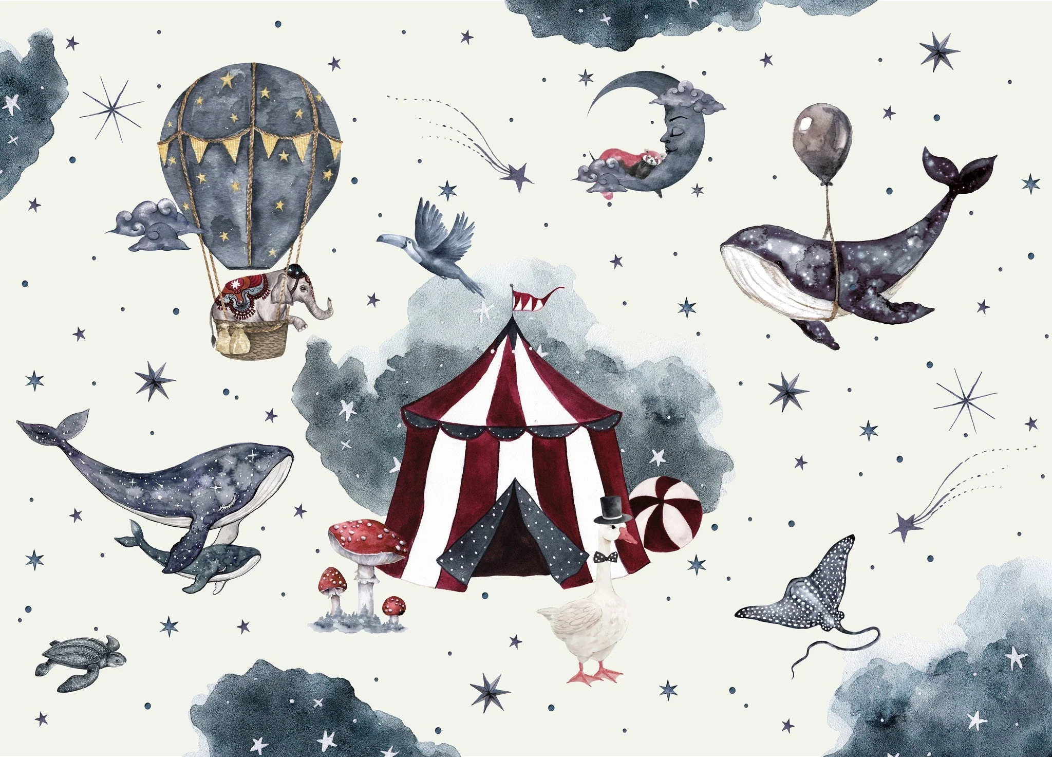 Creative Lab Amsterdam Milky Way Theatre Wallpaper Mural - Image 3