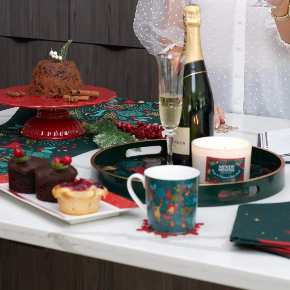 Mindy Brownes A Christmas Wish Platters - Image 6