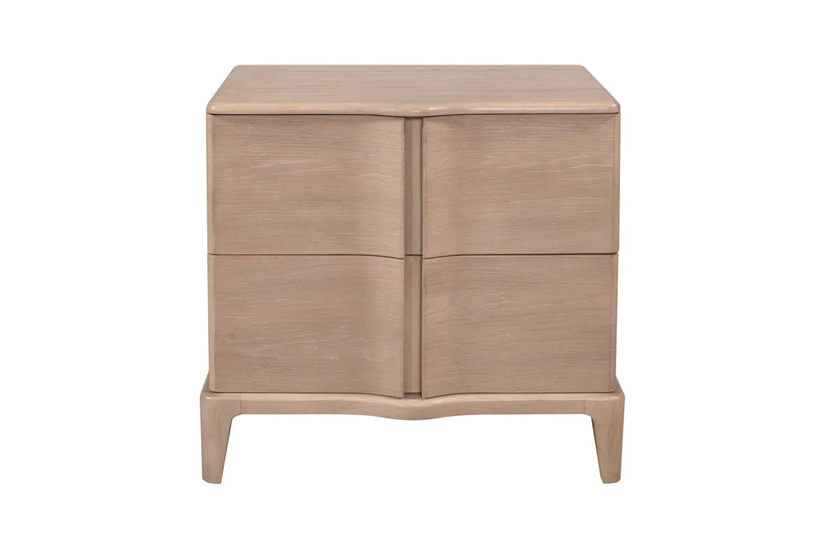 Mindy Brownes Delano 2 Drawer Bedside Locker