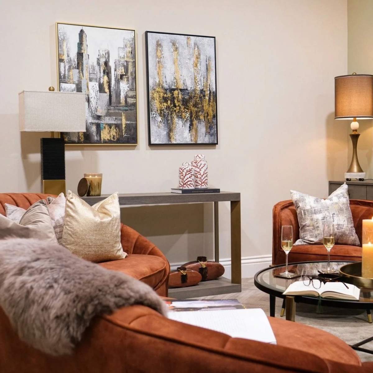 Mindy Brownes Skyline Wall Art - Image 3