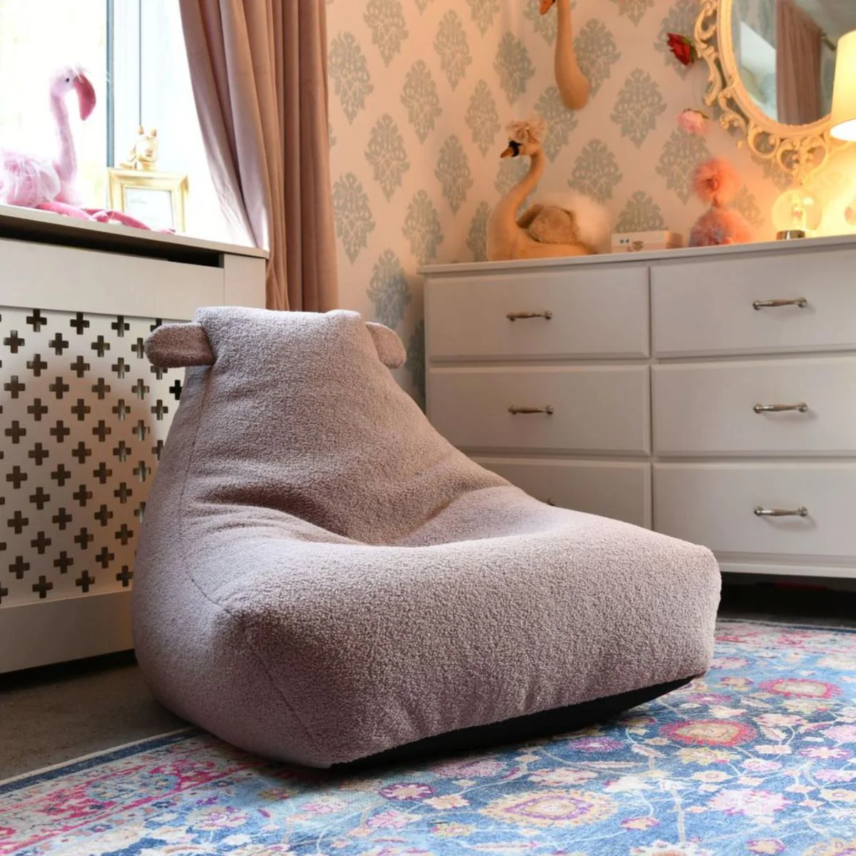 Extreme Lounging Mini B-Bag Bean Bag Chair Teddy - Image 15