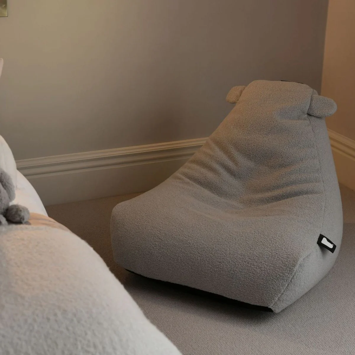 Extreme Lounging Mini B-Bag Bean Bag Chair Teddy - Image 16