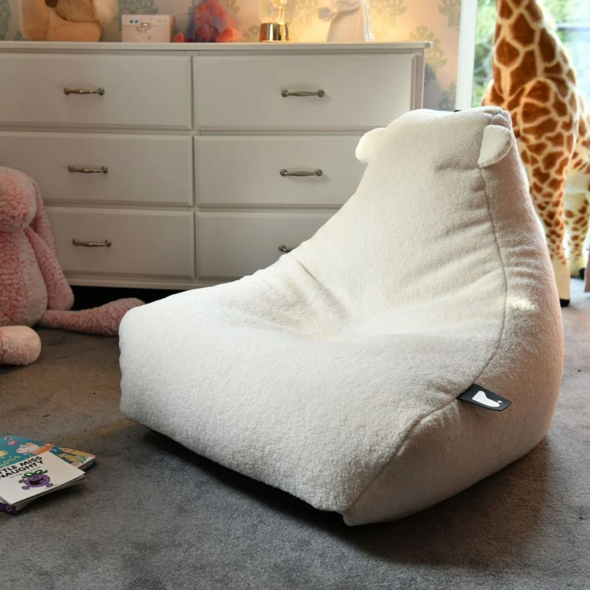 Extreme Lounging Mini B-Bag Bean Bag Chair Teddy - Image 18