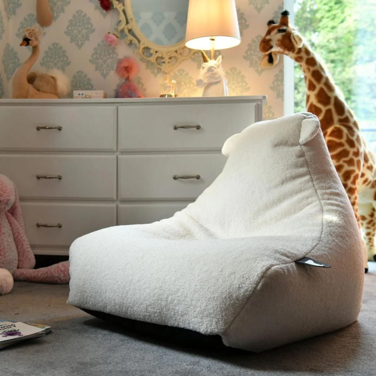 Extreme Lounging Mini B-Bag Bean Bag Chair Teddy - Image 19