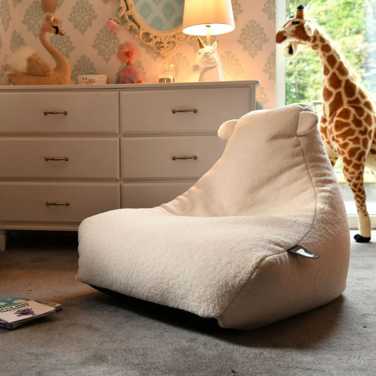 Extreme Lounging Mini B-Bag Bean Bag Chair Teddy - Image 20