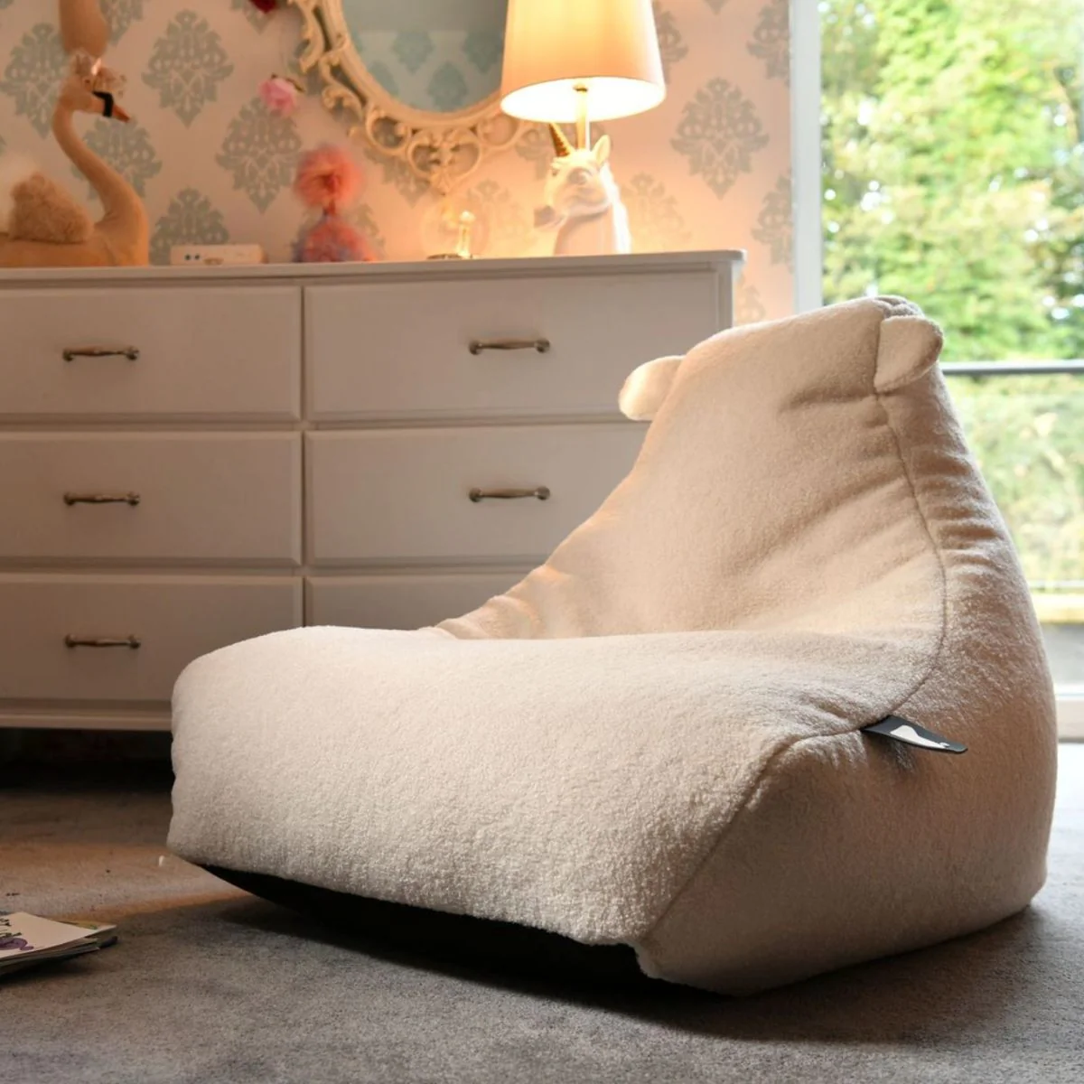 Extreme Lounging Mini B-Bag Bean Bag Chair Teddy - Image 21