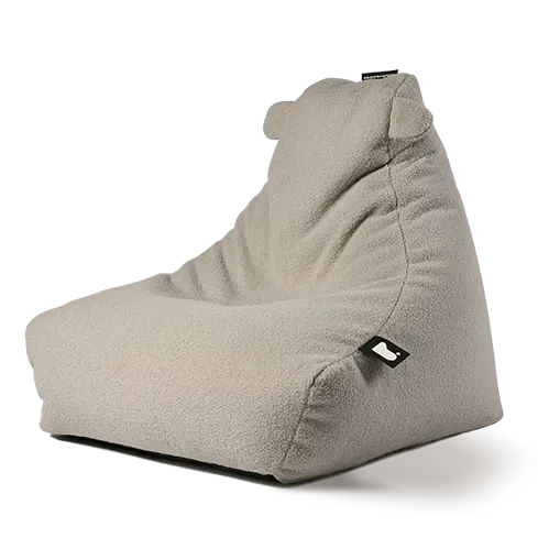 Extreme Lounging Mini B-Bag Bean Bag Chair Teddy - Image 3