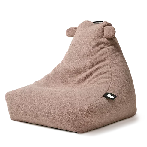 Extreme Lounging Mini B-Bag Bean Bag Chair Teddy - Image 4