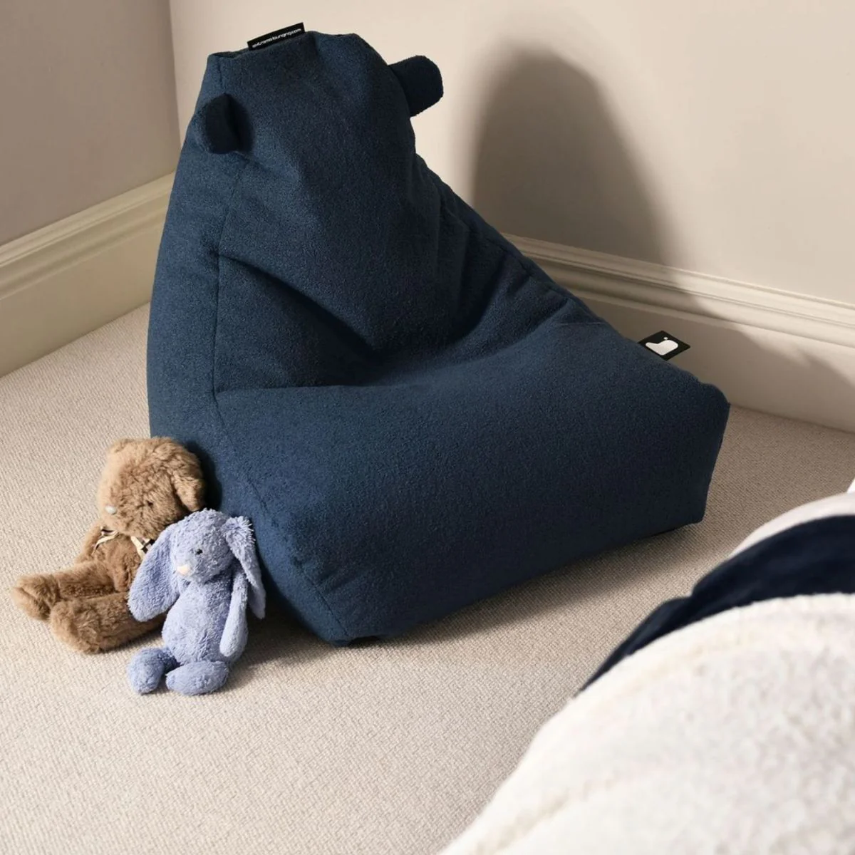 Extreme Lounging Mini B-Bag Bean Bag Chair Teddy - Image 6