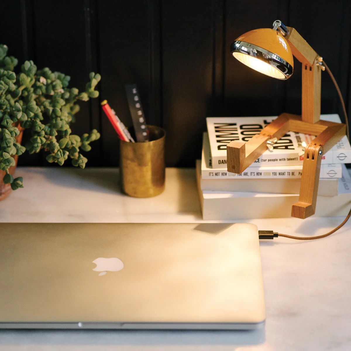 Mini Wattson Table Lamp - McLaren Orange - Image 2