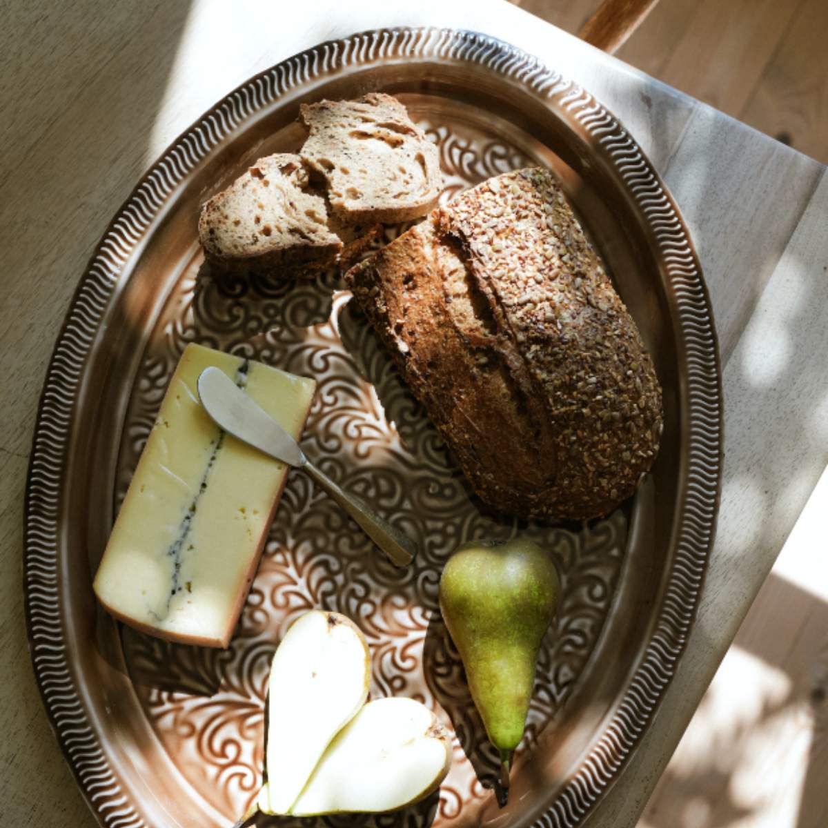 Morgan Wright Enamel Platter Oval - Image 3
