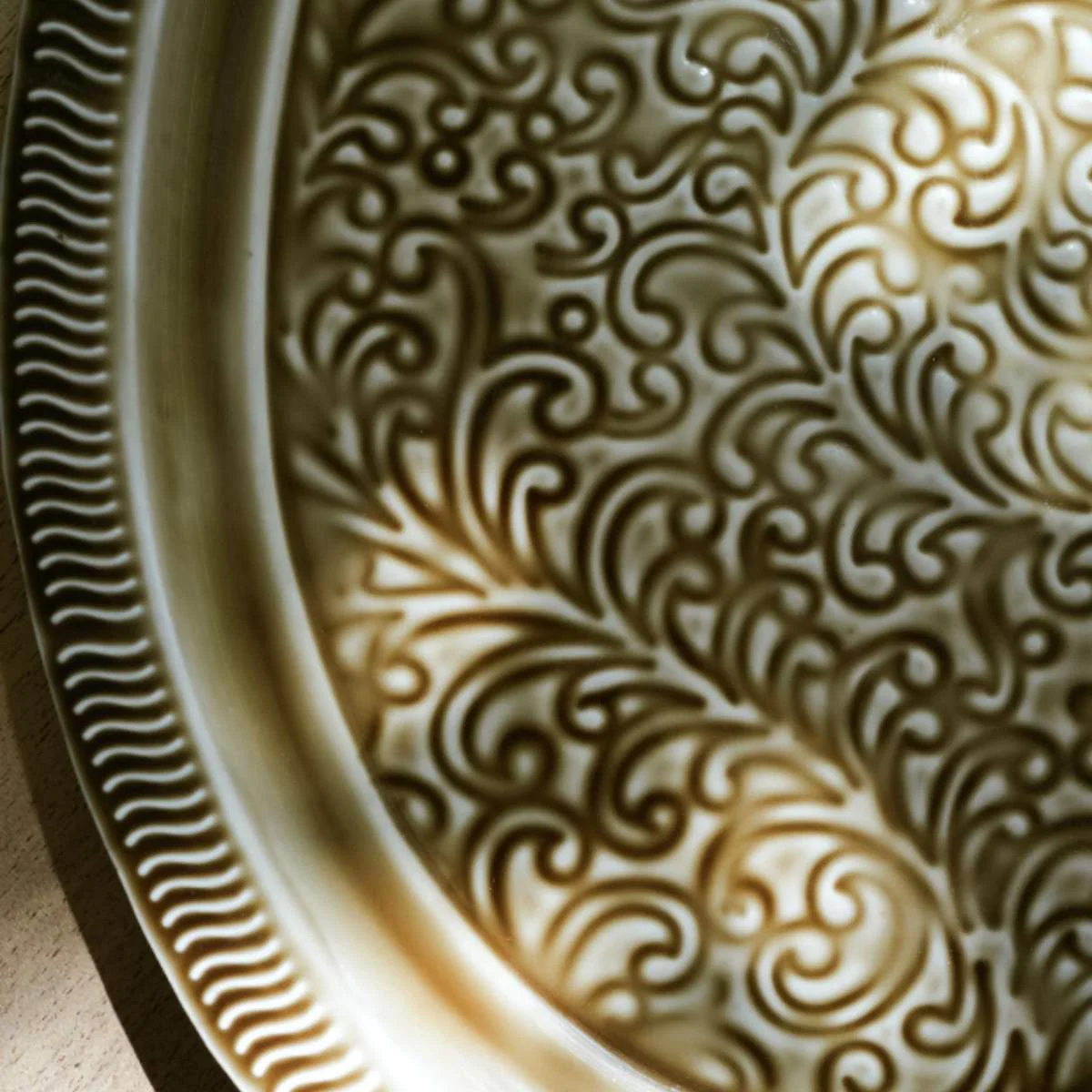 Morgan Wright Enamel Platter Oval - Image 5
