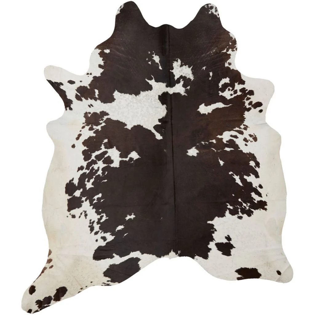 Natures Collection Cow Hide Rug | Dark Brown/Red | 4,2 sqm