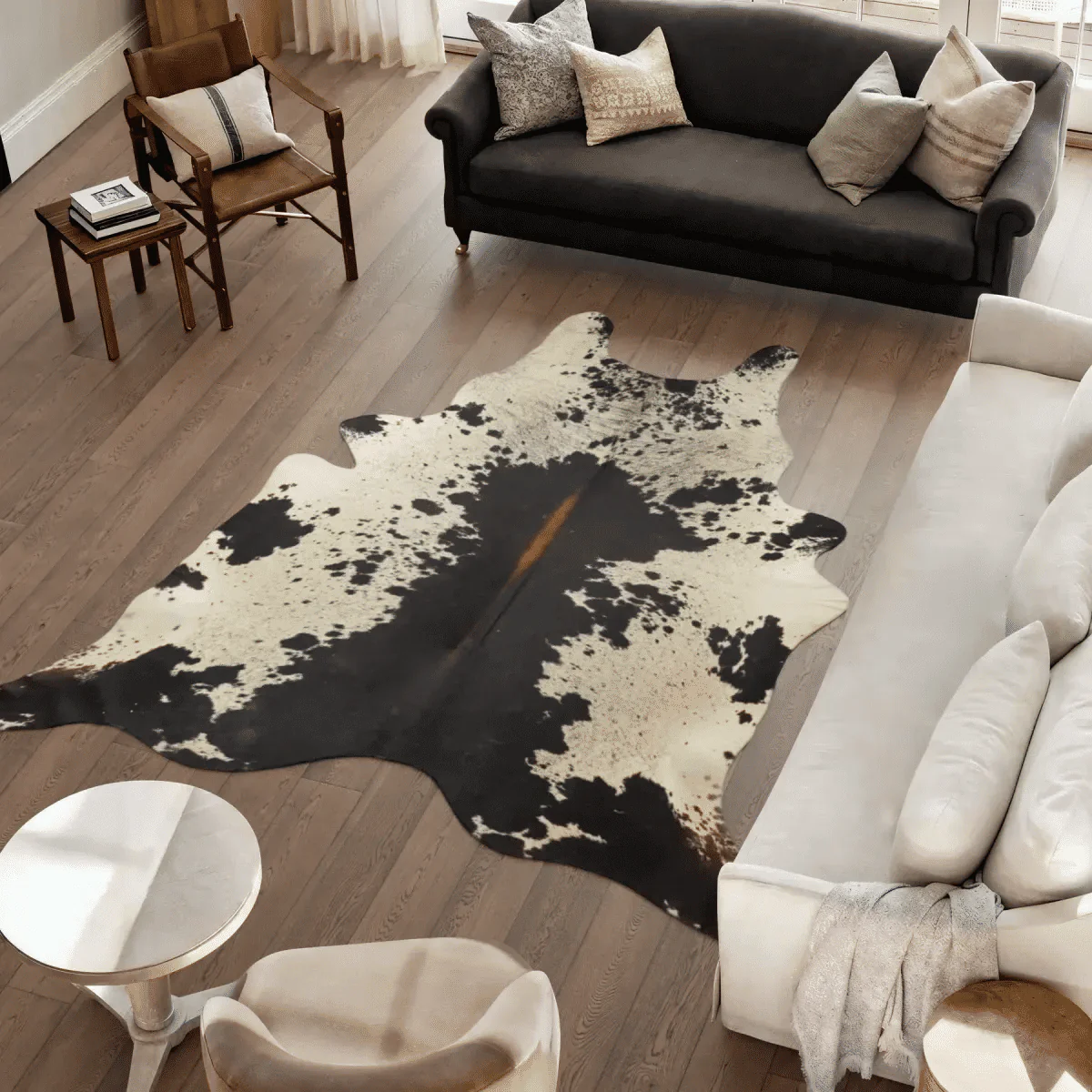 Natures Collection Cow Hide Rug | Salt and Pepper | 3,75 sqm - Image 2