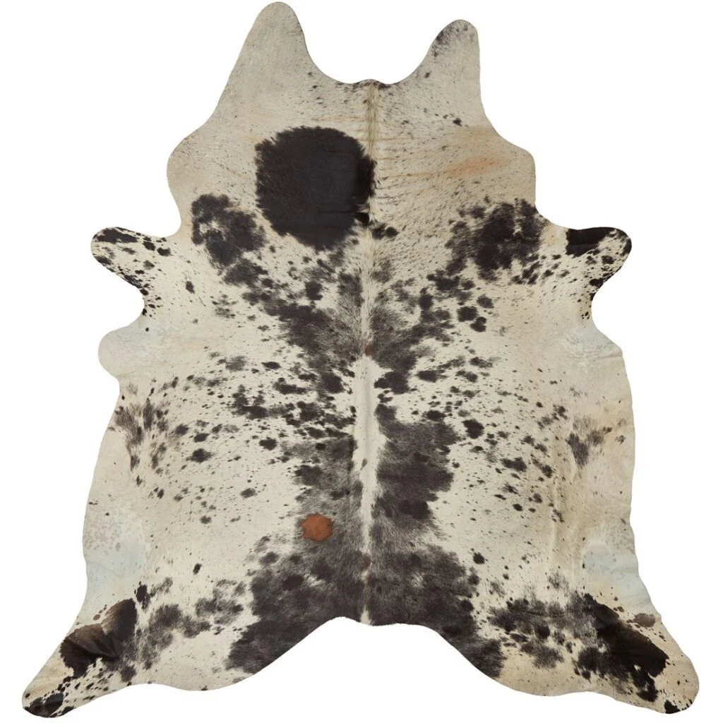 Natures Collection Cow Hide Rug | Special black | 3,48 sqm