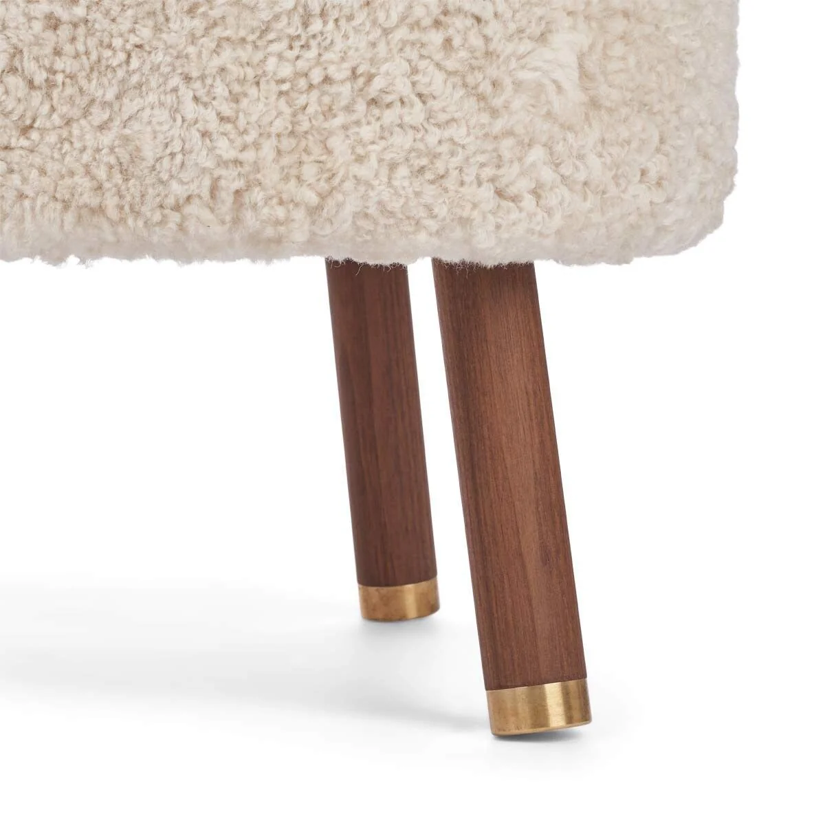 Natures Collection Emil Foot Rest Stool | Short Wool - Image 20