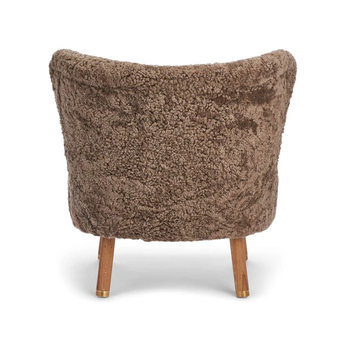 Natures Collection Emil Lounge Chair | Brass | Short Wool - Image 24
