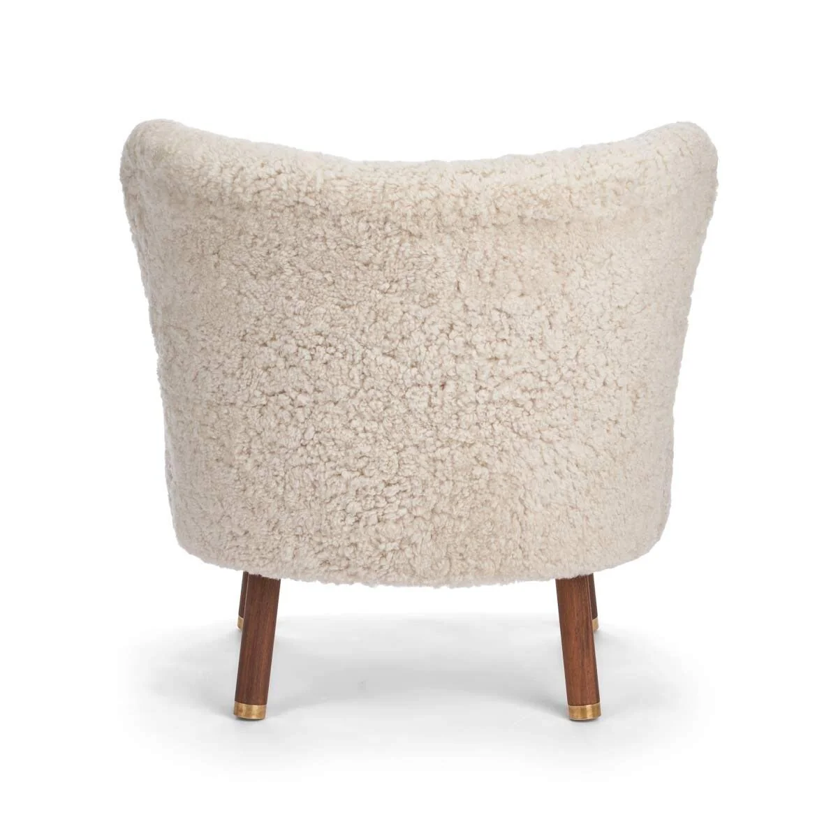 Natures Collection Emil Lounge Chair | Brass | Short Wool - Image 32