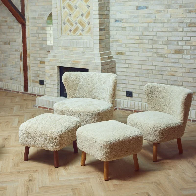 Natures Collection Emil Lounge Chair | Short Wool - Image 46