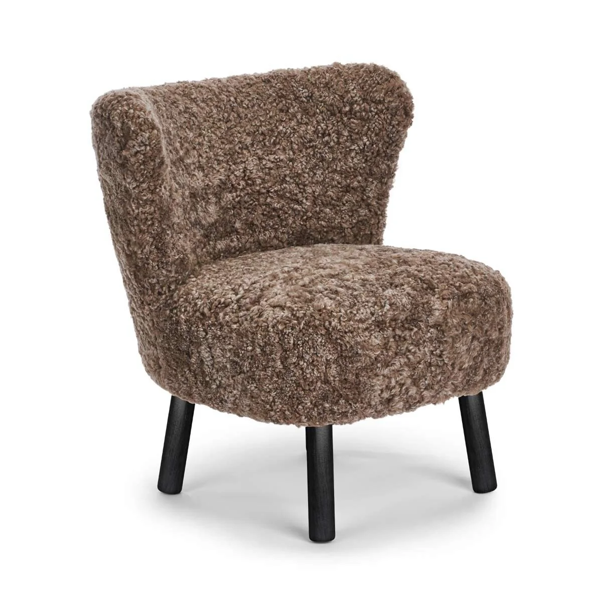 Natures Collection Emily Lounge Chair | Short Wool