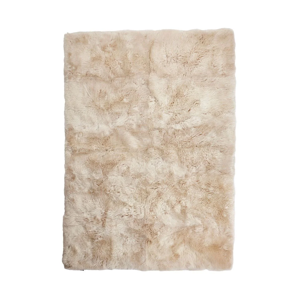 Natures Collection Long Wool Sheepskin Design Rug - Image 2