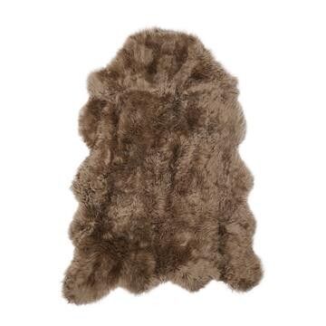 Natures Collection New Zealand Sheepskin | Long Wool | Rug 104x150 cm - Image 2