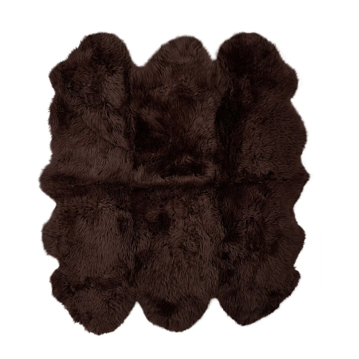 Natures Collection New Zealand Sheepskin | Long Wool | Rug 180x162 cm - Image 3