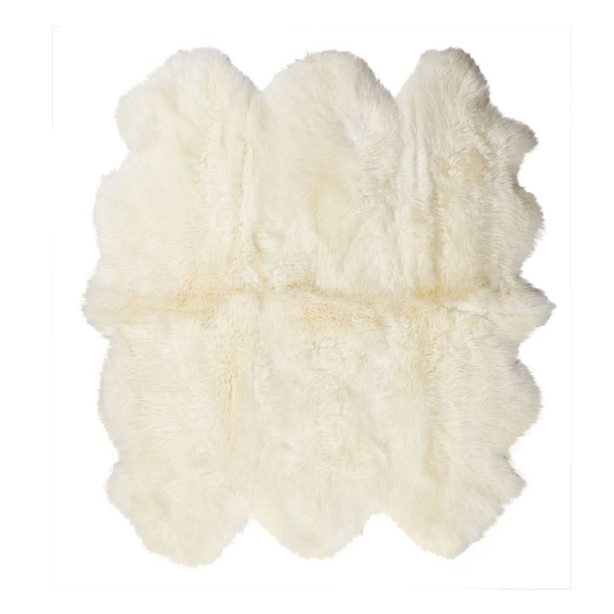 Natures Collection New Zealand Sheepskin | Long Wool | Rug 180x162 cm - Image 5