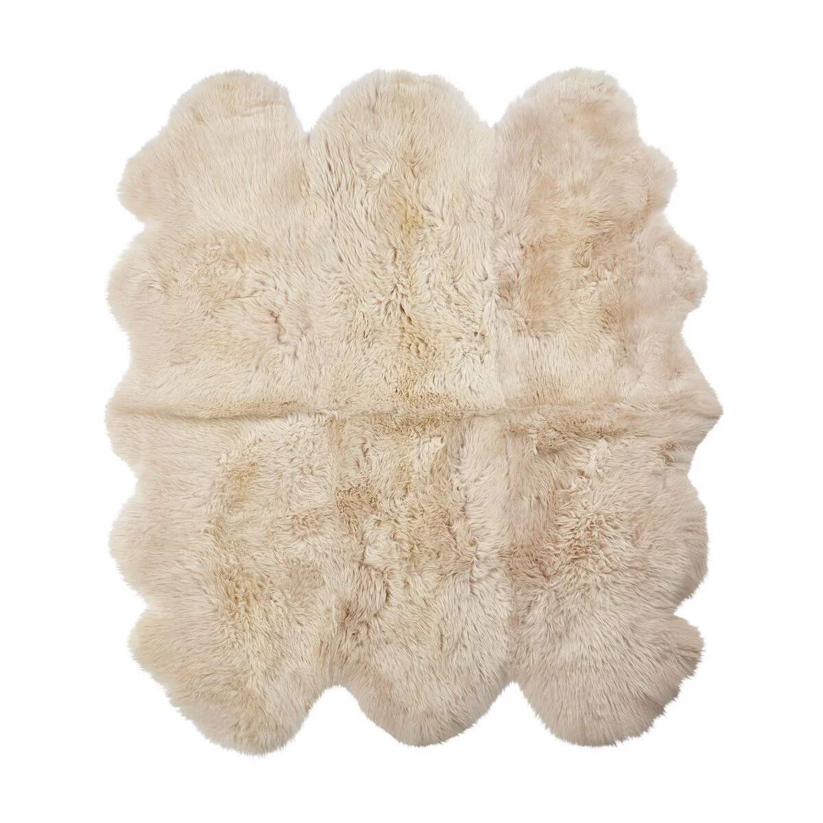 Natures Collection New Zealand Sheepskin | Long Wool | Rug 180x162 cm - Image 6