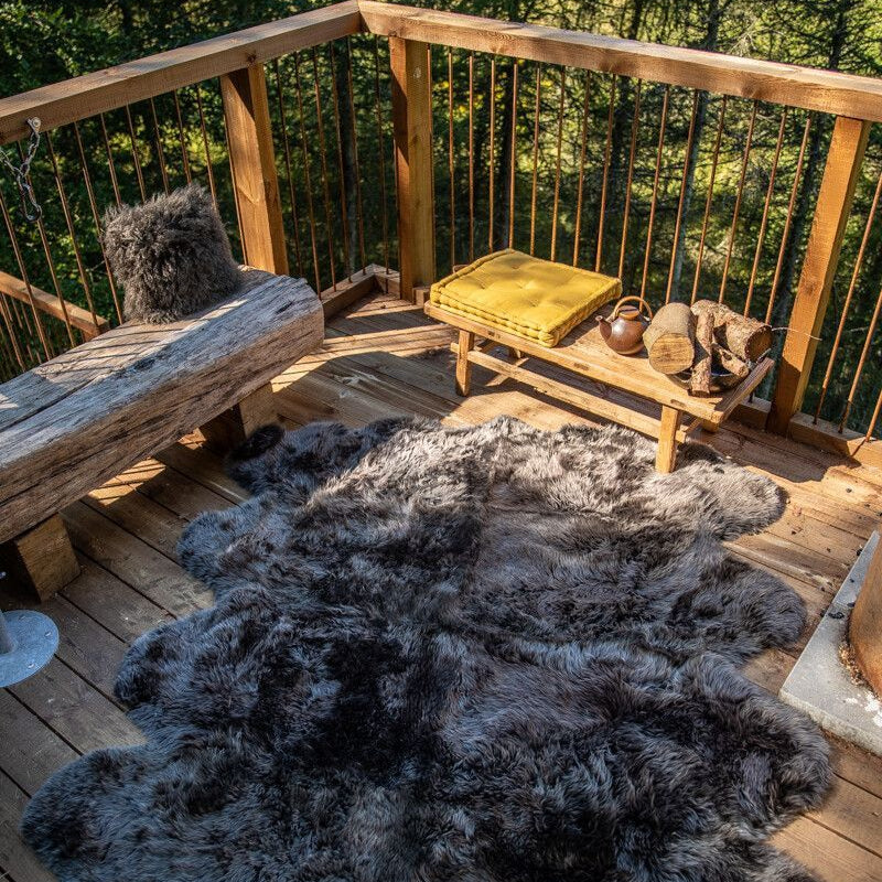 Natures Collection New Zealand Sheepskin | Long Wool | Rug 180x214 cm - Image 10