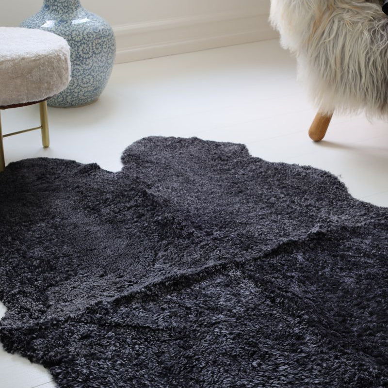 Natures Collection New Zealand Sheepskin | Short Curly Wool | Rug 180x110 cm - Image 9