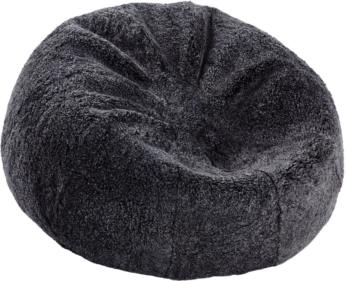 Natures Collection Round Sheepskin Bean Bag | Short Wool | Medium | Large - Image 3