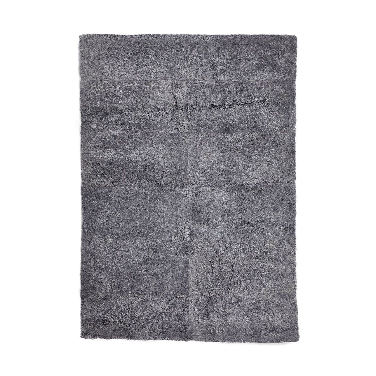 Natures Collection Short Wool Curly Sheepskin Design Rug - Image 2
